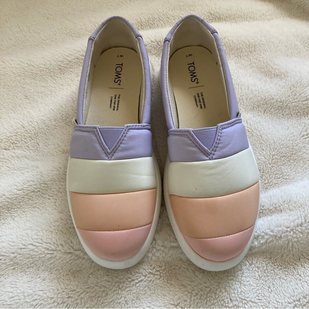 Toms Alpargata Mallow Puff Slip-On Shoe